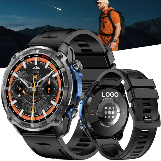 ETERNITY GPS Outdoor Sport Smart Watch – 860mAh Battery, 30-Day Standby, AMOLED Touchscreen, iOS & Android Compatible - Fitne