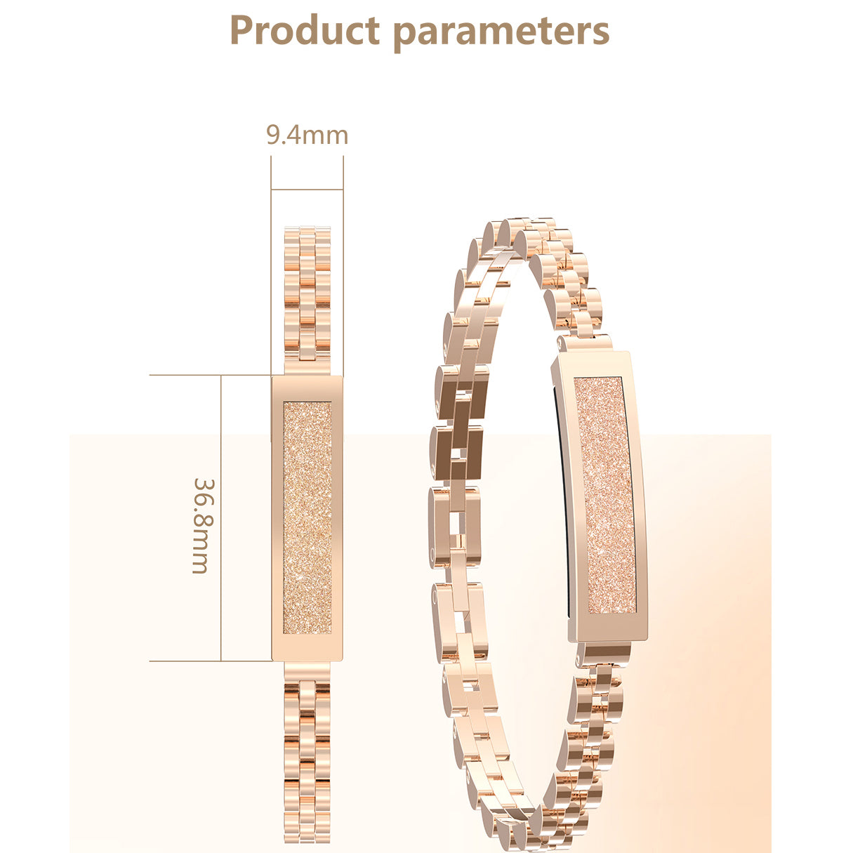 ETERNITY No Screen Elegant Fitness Tracker for Women – Heart Rate, Calories & Cycle Monitoring - Fitness Tracker China Uncate