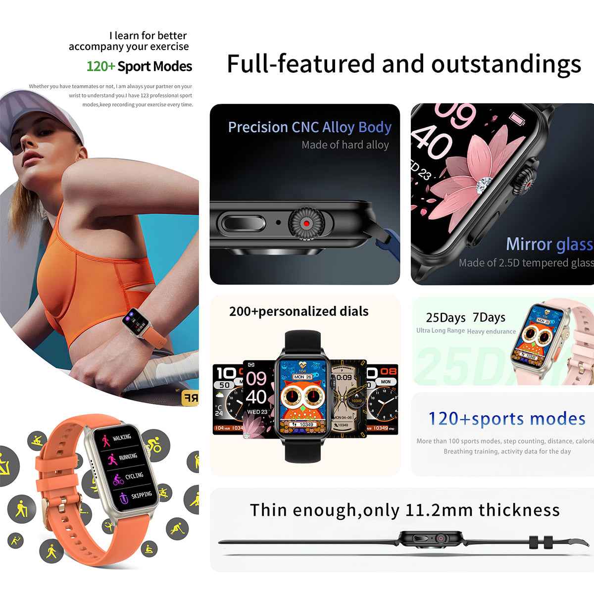 ETERNITY Fitbit Style Smart Band Fitness Tracker – LED, Heart Rate, Sleep, 100+ Sports - Fitness Tracker China Uncategorized