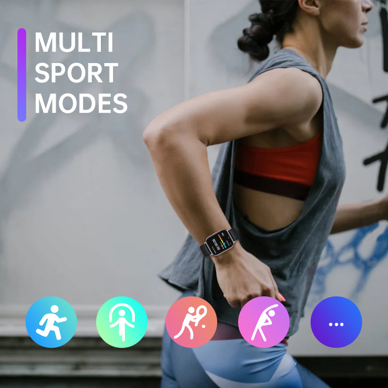 ETERNITY Sports Smart Band – IP68 Waterproof, Dual PD Heart Rate Sensor, 173 Sport Modes & SpO₂ Monitor