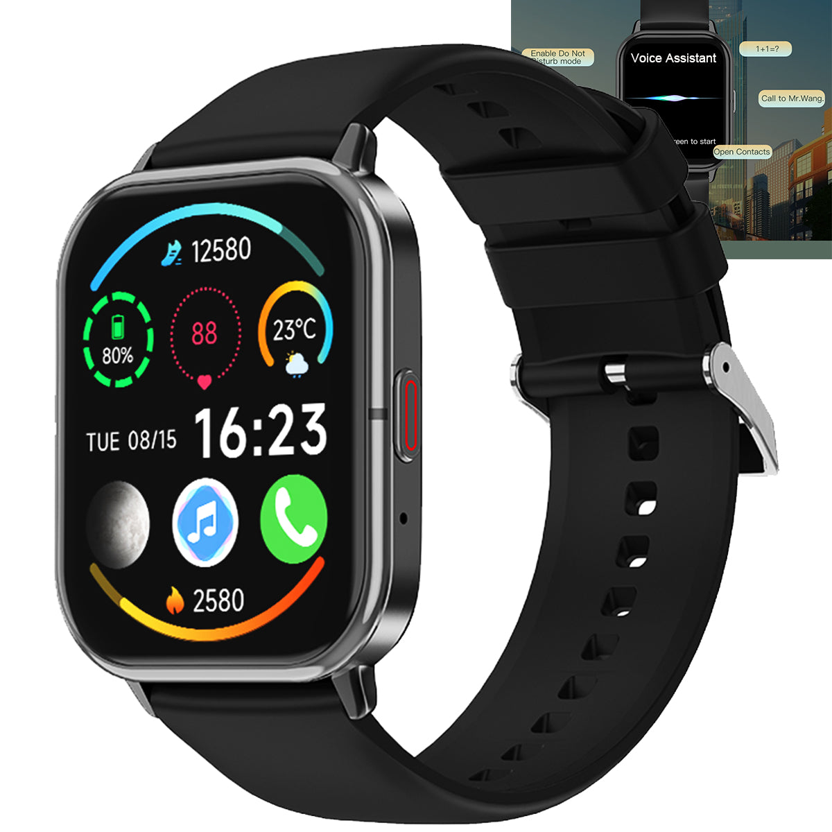 ETERNITY Sports Smart Band – IP68 Waterproof, Dual PD Heart Rate Sensor, 173 Sport Modes & SpO₂ Monitor