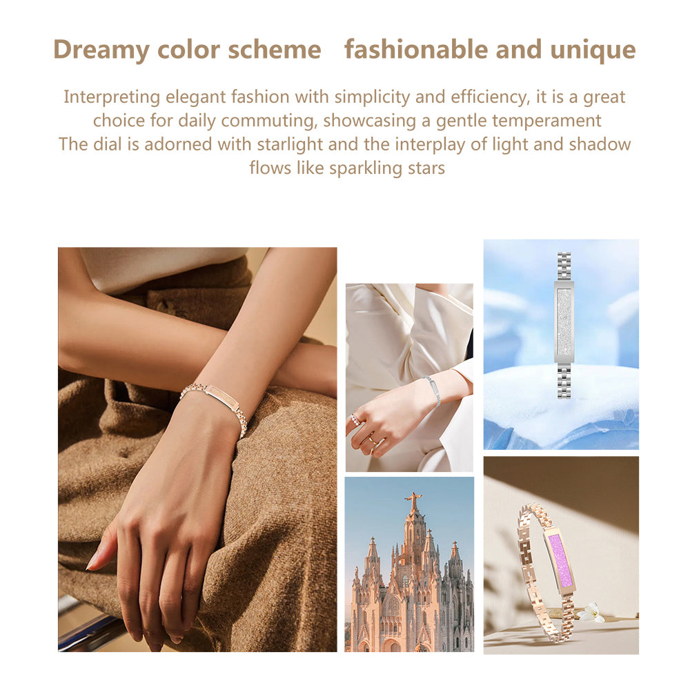 ETERNITY No Screen Elegant Fitness Tracker for Women – Heart Rate, Calories & Cycle Monitoring - Fitness Tracker China Uncate