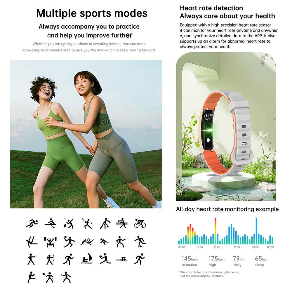 ETERNITY Aromatherapy Fitness Tracker Bracelet – Mosquito Repellent & Health Monitor 2 in 1 - Fitness Tracker China Uncategor