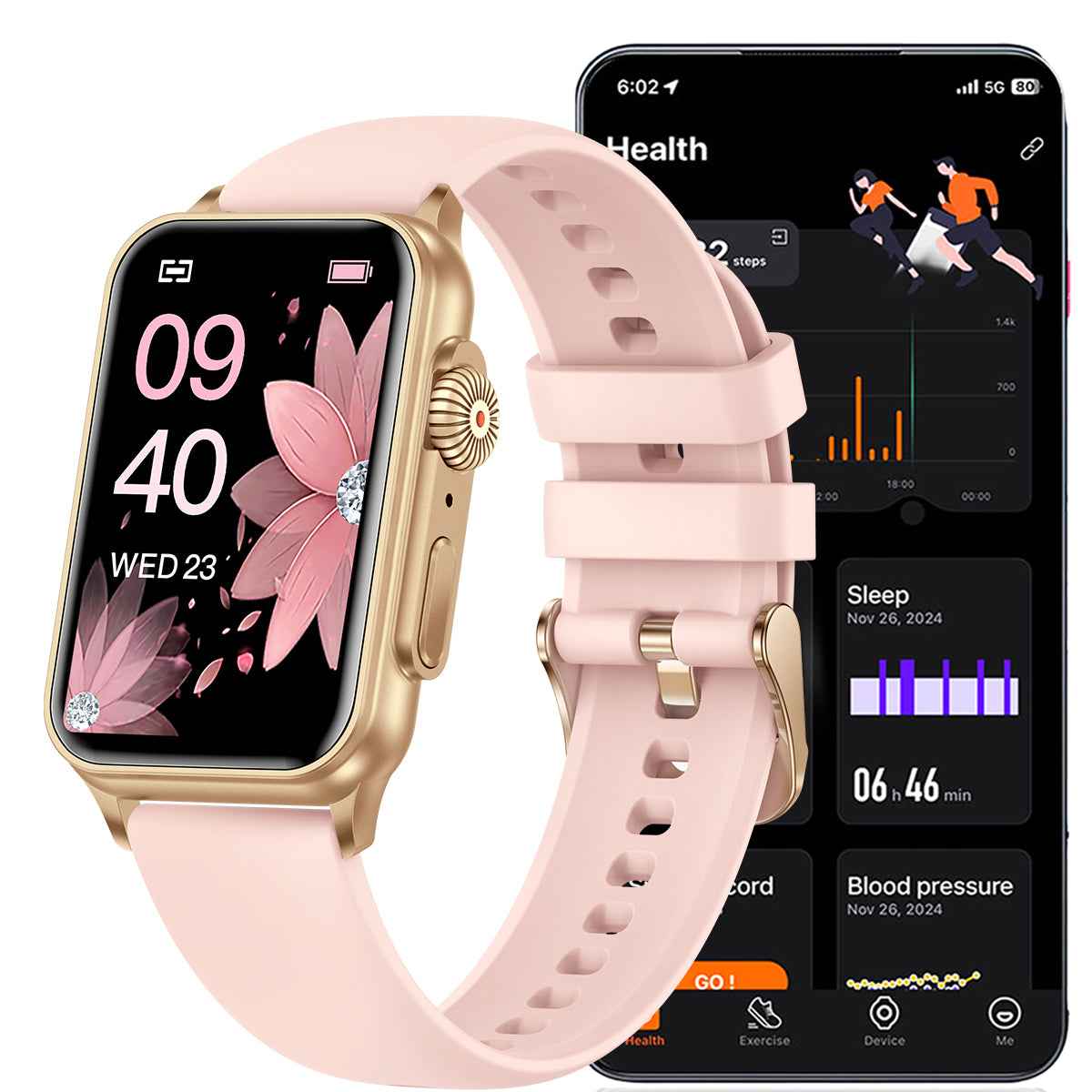 ETERNITY Fitbit Style Smart Band Fitness Tracker – LED, Heart Rate, Sleep, 100+ Sports - Fitness Tracker China Uncategorized