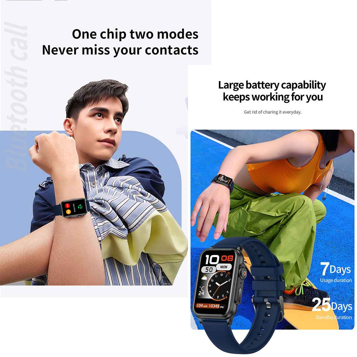 ETERNITY Fitbit Style Smart Band Fitness Tracker – LED, Heart Rate, Sleep, 100+ Sports - Fitness Tracker China Uncategorized