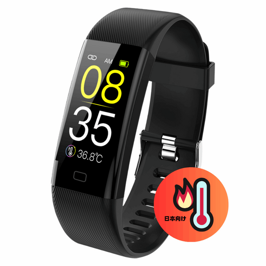 ETERNITY Smart Bracelet 熱中対策ウォッチ – Heatstroke Monitoring, Body Temperature & Heart Rate Measurement Smart Device - Fitness Tr