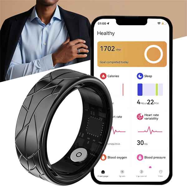 ETERNITY 5ATM Waterproof Smart Ring Fitness Tracker – Sports Modes & Health Monitor - Fitness Tracker China Uncategorized (Im
