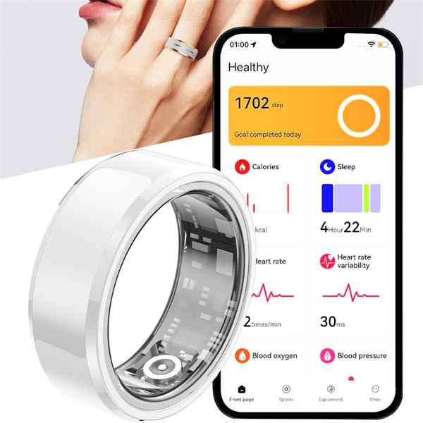 ETERNITY Waterproof NFC Smart Ring Fitness Tracker – Heart Rate, Sleep & Sports Modes - Fitness Tracker China Uncategorized (