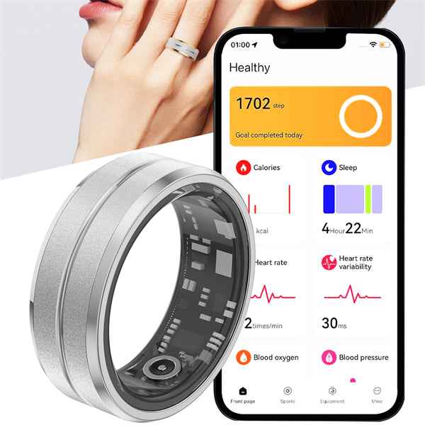 ETERNITY Waterproof NFC Smart Ring Fitness Tracker – Heart Rate, Sleep & Sports Modes - Fitness Tracker China Uncategorized (