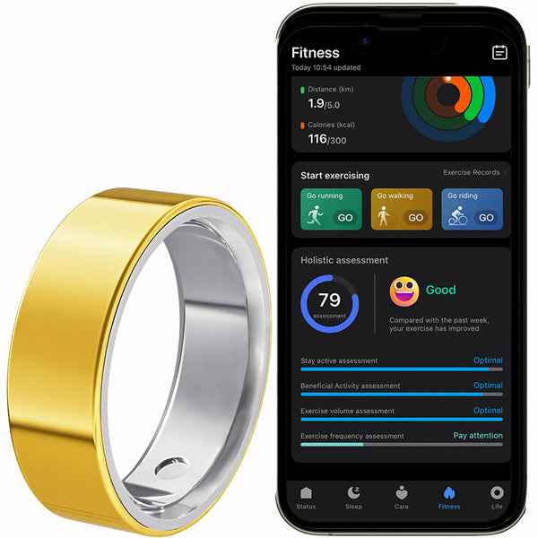 ETERNITY Fitness Tracker Health Smart Ring – 24H HRV, Heart Rate, SpO2 & Sleep Monitor - Fitness Tracker China Uncategorized