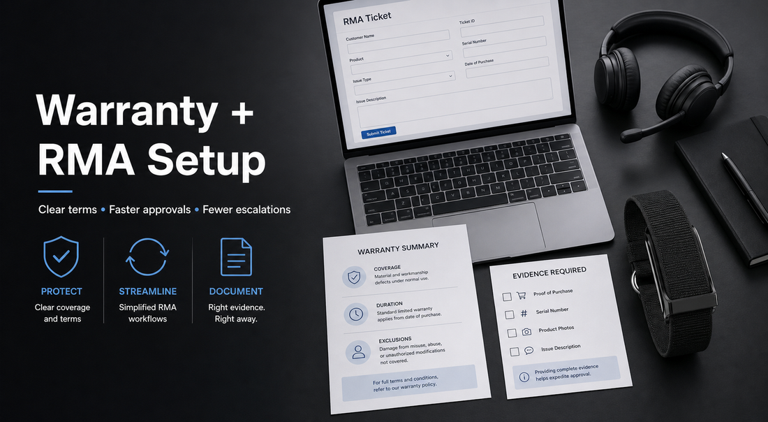 Distributor After‑Sales Setup: Warranty Terms, RMA Flow, and Support Materials That Prevent Escalations