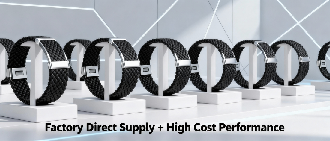 Bulk display of China-made screenless fitness activity tracker bands, OEM ODM wholesale for B2B brands