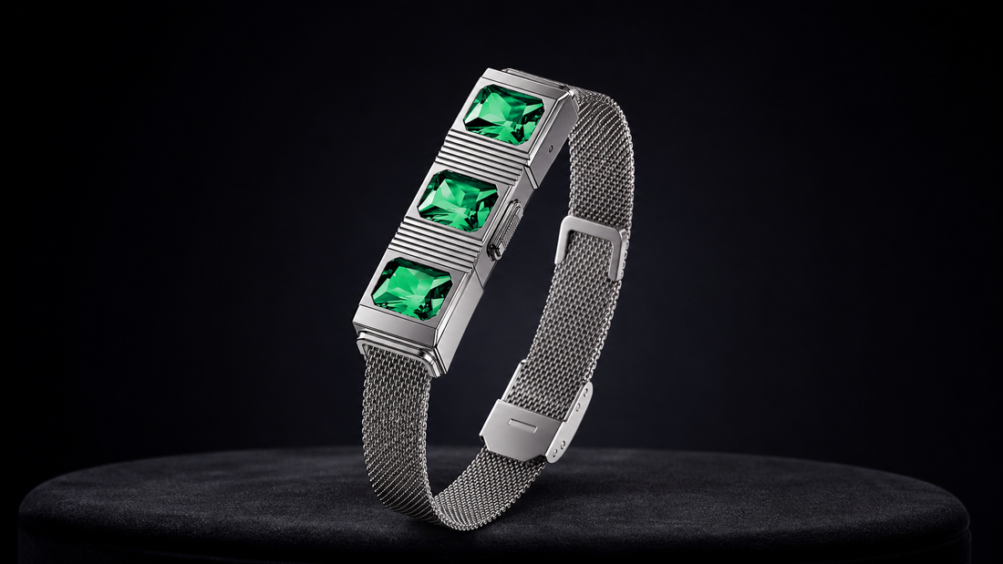 ETQ06 Spotlight: Smart Jewelry Screenless Fitness Bracelet with 170 Sport Modes (OEM/ODM)