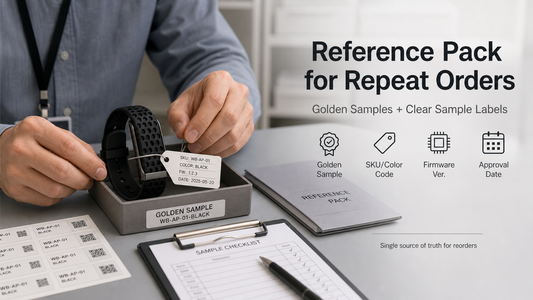 How to Create a Reference Pack for Repeat Orders: Sample Labeling, Photos, and Spec Locking for Wearable OEM Programs