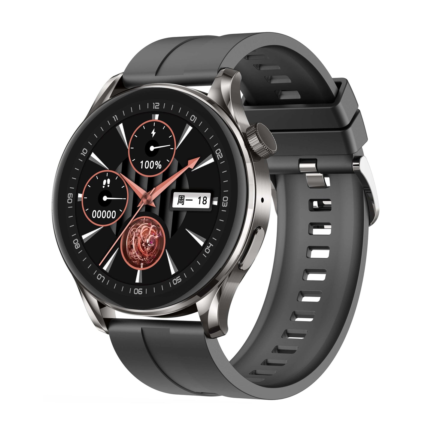 ETERNITY Real-Time Translation Smart Watch – Bluetooth Call, IP68 Waterproof & 230mAh Magnetic Charging