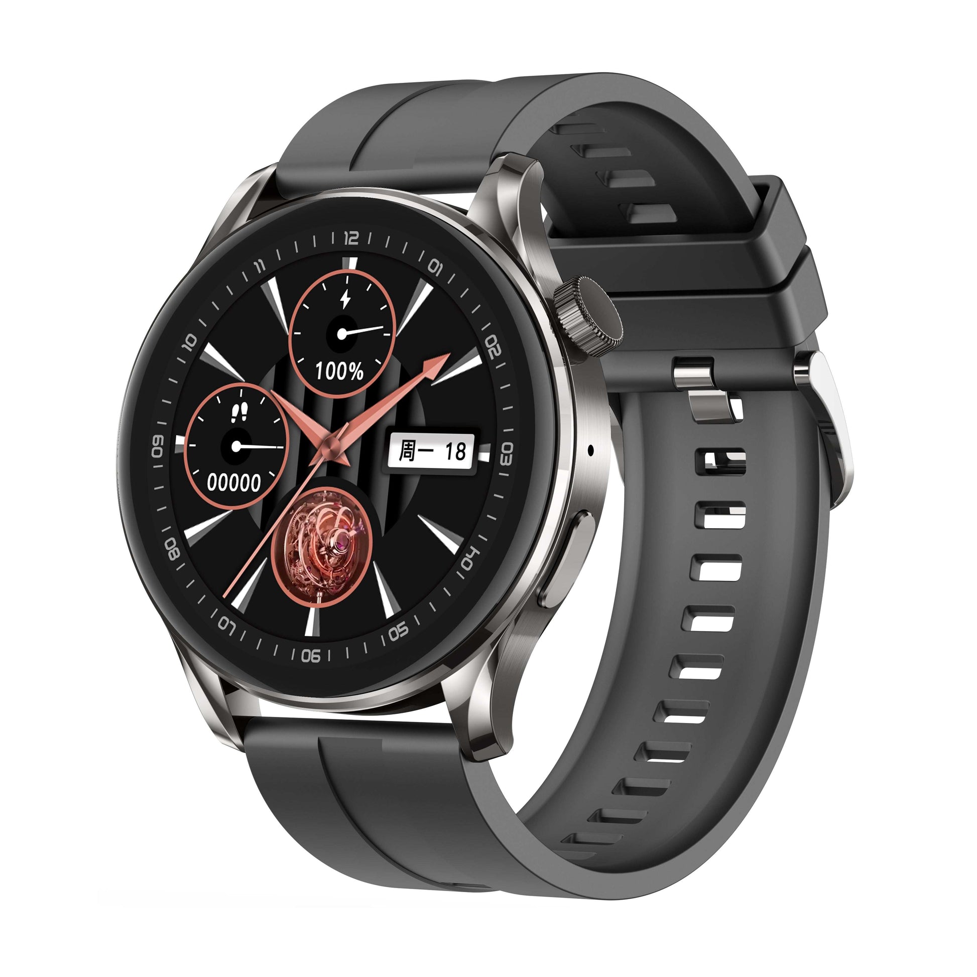 ETERNITY Real-Time Translation Smart Watch – Bluetooth Call, IP68 Waterproof & 230mAh Magnetic Charging