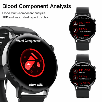 ETERNITY Health ECG Smart Watch – Heart Rate, Blood Oxygen, ECG Monitoring & Message Push