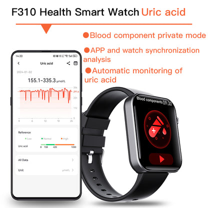 ETERNITY ECG Smart Watch – ECG Measurement, Touchscreen, Sport Health Monitoring & Compass, iOS Compatible