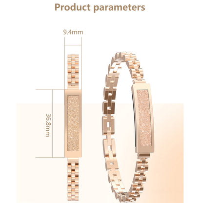 ETERNITY No Screen Elegant Fitness Tracker for Women – Heart Rate, Calories & Cycle Monitoring