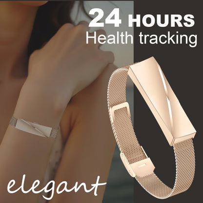ETERNITY No Screen Women's Fitness Tracker Bracelet – Heart Rate Health Tracker Sports Modes