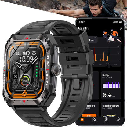 ETERNITY Outdoor Smart Watch – IP67 Waterproof, Heart Rate Monitoring & Fitness Tracker for Men & Women