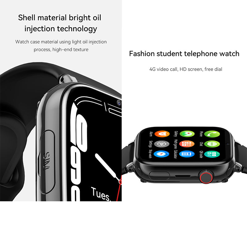ETERNITY 4G Kids Smart Watch with SIM Card – GPS Positioning, SOS Alarm, Call Function & Camera with Flashlight