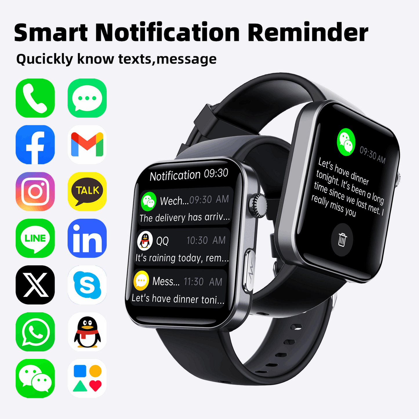 ETERNITY GPS Smart Watch – 2.1” Display, ECG Tracker, SOS Alarm, Voice Call & Waterproof Sport Watch