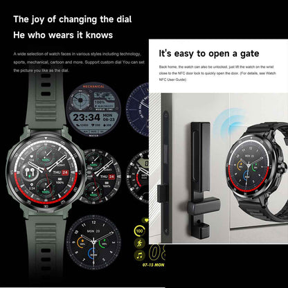 ETERNITY 2-in-1 Smart Watch & Wireless Earbuds – Waterproof Fitness Tracker with NFC & Music Player