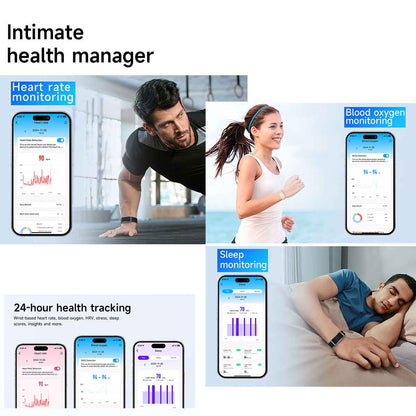 ETERNITY Whoop Band Style No Screen Fitness Tracker – Heart Rate Monitor, Sleep Tracking, Waterproof, Nylon Band, Double Sensor Lock, Multiple Colors