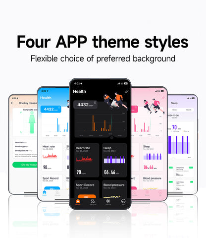 ETERNITY No Screen Women's Fitness Tracker Bracelet – Heart Rate Health Tracker Sports Modes