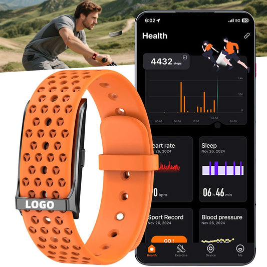 ETERNITY Whoop Band Style No Screen Fitness Tracker- Heart Rate Monitor, Sleep Tracking, Waterproof