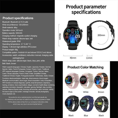 ECG Smart Watch ETD70