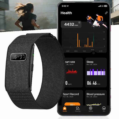 ETERNITY Slim Smart Fitness Band with LED Display & Health Tracking | ETQ12