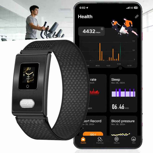 ETERNITY No Screen Health Tracker Band with ECG Monitoring | ETQ14