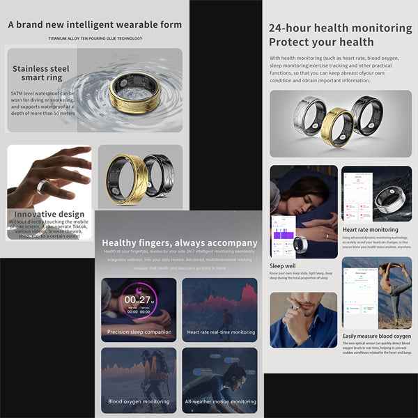 Fiteness Tracker Ring ETP02