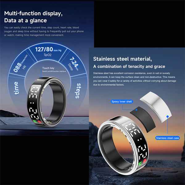 Fiteness Tracker Ring ETP08