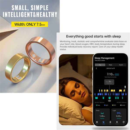 Fiteness Tracker Ring ETT22