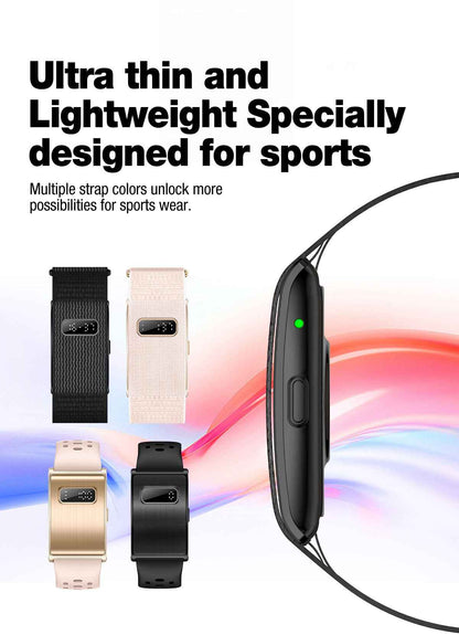 ETERNITY Slim Smart Fitness Band with LED Display & Health Tracking | ETQ12
