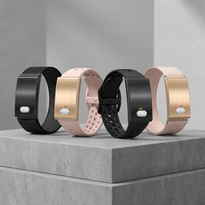 ETERNITY No Screen Health Tracker Band with ECG & HRV IP68 Waterproof ETQ15