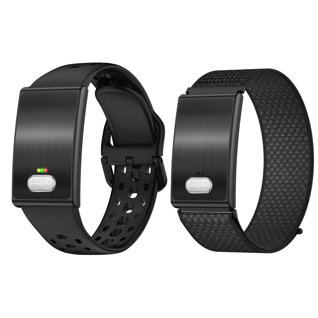 ETERNITY No Screen Health Tracker Band with ECG & HRV IP68 Waterproof ETQ15