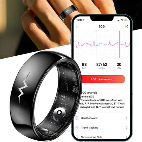Fiteness Tracker ECG Ring ETD5