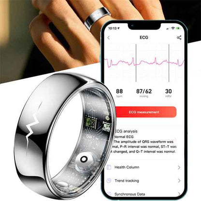 Fiteness Tracker ECG Ring ETD5