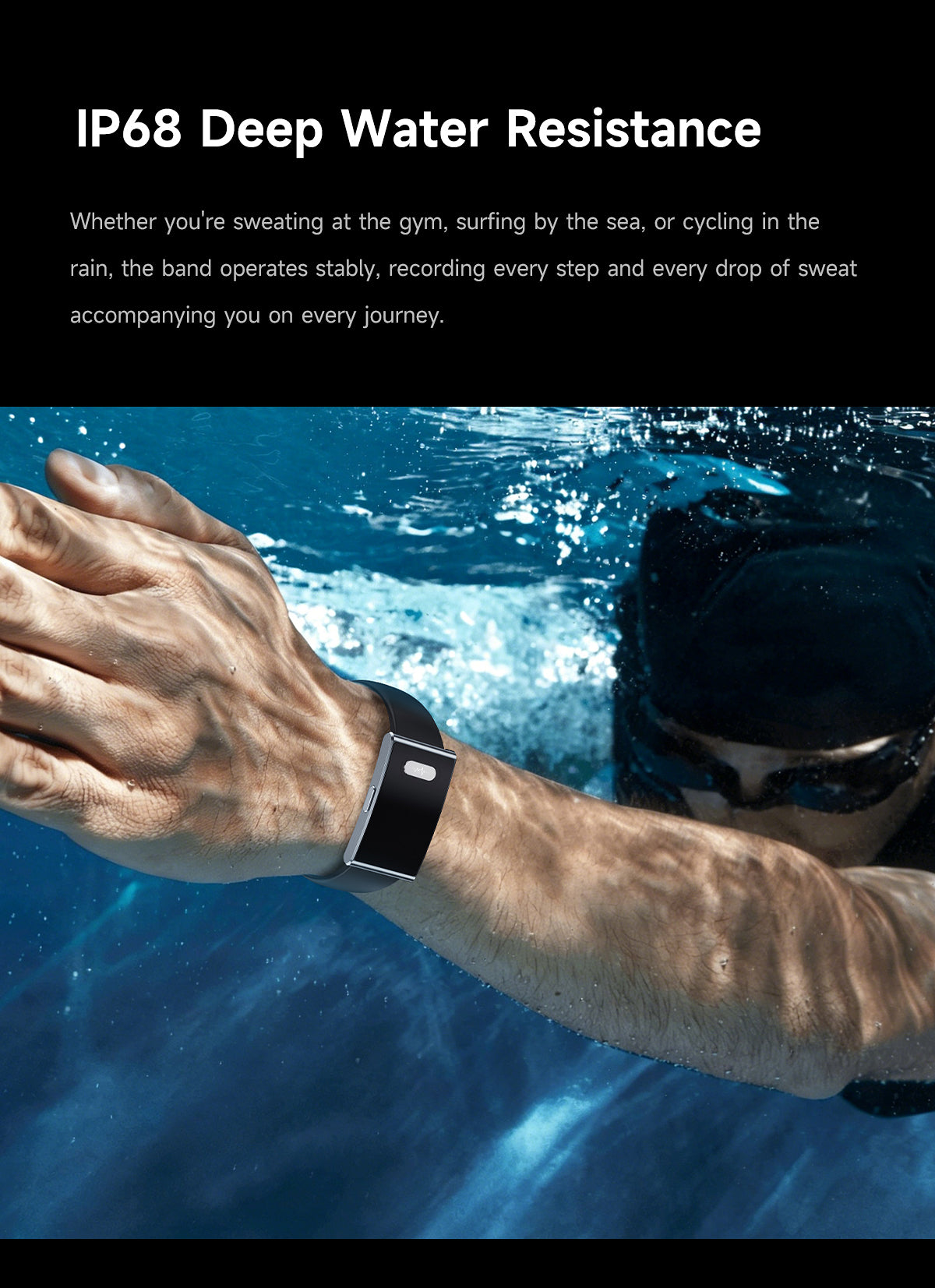 ETERNITY No Screen Advanced Health Tracker Band with Remote Care ECG and HRV | ETQ17