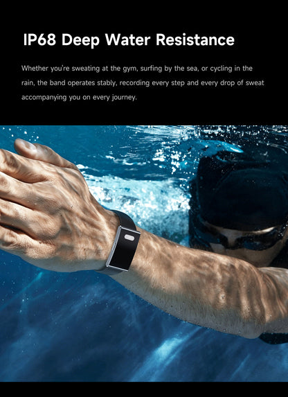 ETERNITY No Screen Advanced Health Tracker Band with Remote Care ECG and HRV | ETQ17